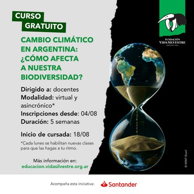 Cambio climático en Argentina – Curso gratuito para docentes