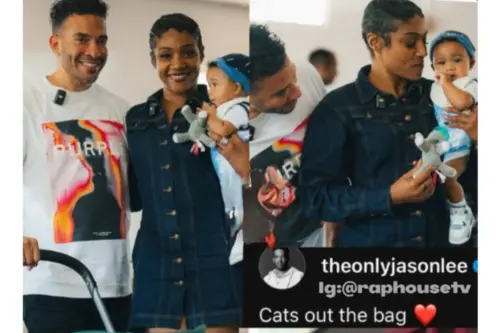 Jason Lee & his girlfriend Tiffany Haddish revealed they’re allegedly raising a child together.webp