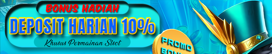 BERSIH4D BONUS HADIAH DEPOSIT HARIAN 10%