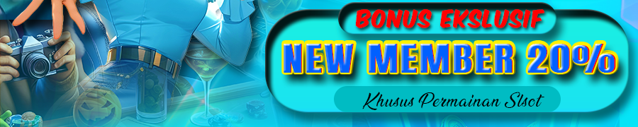 BERSIH4D BONUS EKSKLUSIF NEW MEMBER 20%