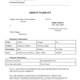 Arrest Warrant Elliot Griggs 1