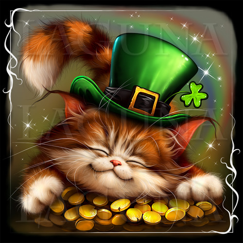 leprechaun kitty and gold.jpg