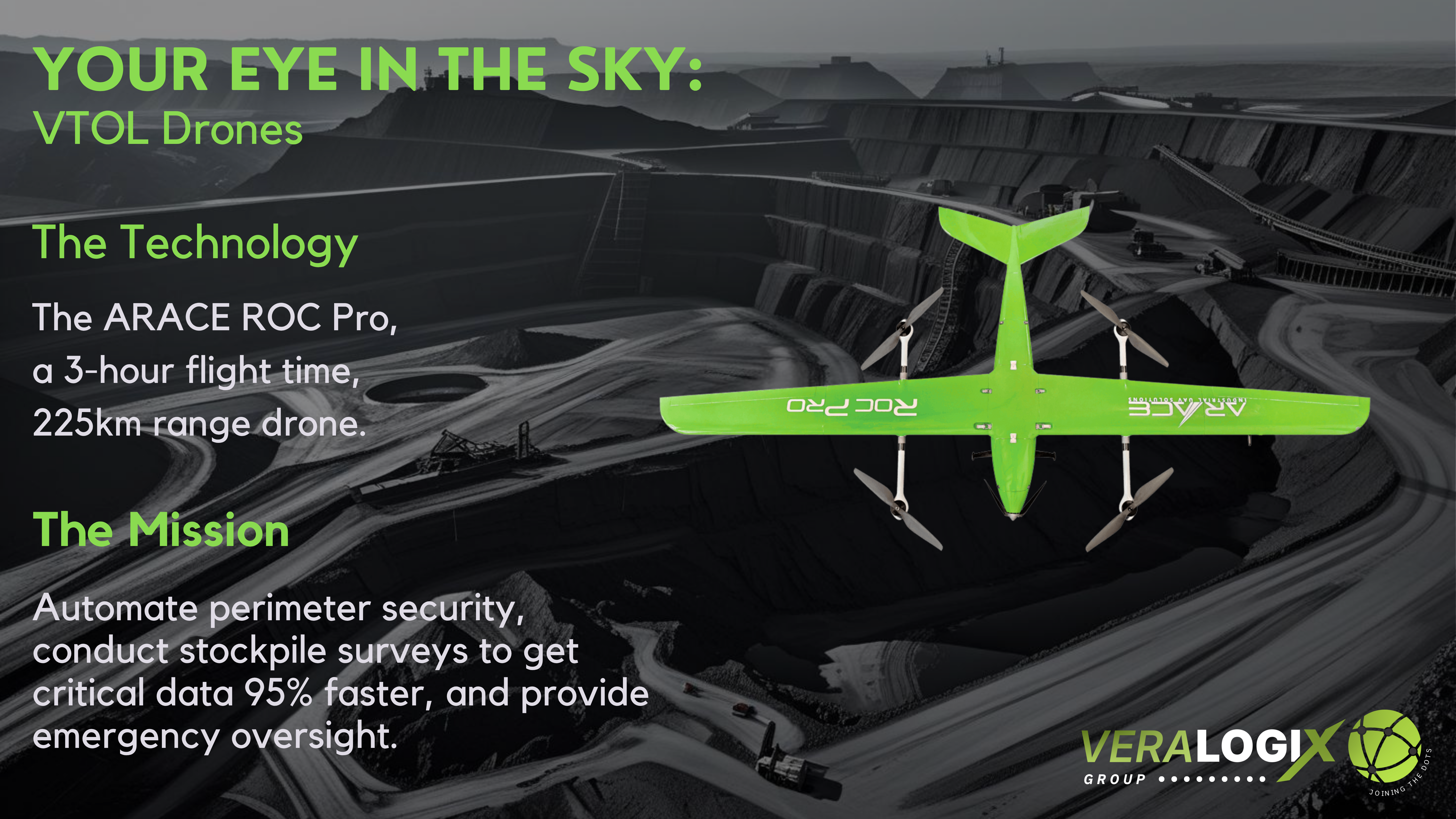 ARACE ROC Pro VTOL Drone