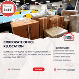 A corporate office relocation