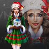Christmas snow