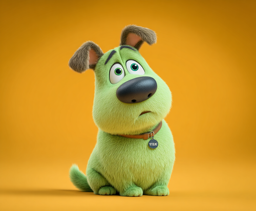 bachdgvn chubby cute looking green dog with expressive eyes o faea0e65 5c2a 4ef1 a351 b2ee503b5d89 0.png