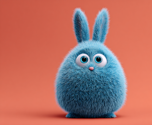 bachdgvn chubby cute looking blue Rabbit with expressive eyes 6713ccba 58b4 4d12 9f25 beac1ab7b257 0.png