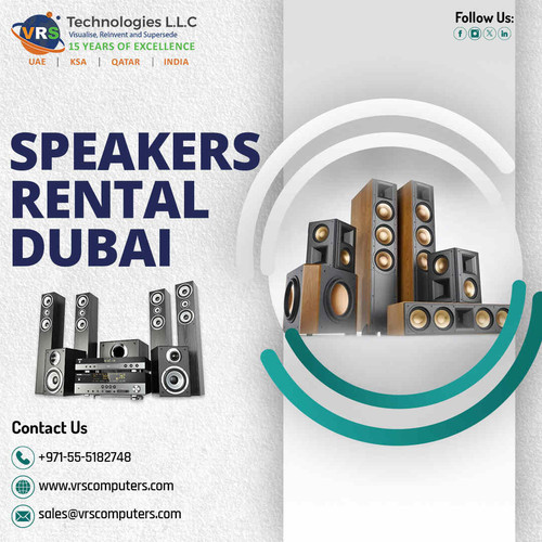 Make your event sound perfect with affordable Speakers Rental Dubai from VRS Technologies LLC. We provide powerful sound systems for indoor and outdoor use with smooth installation and support. Book today for the best prices. Call us at +971-55-5182748.

Visit: https://www.vrscomputers.com/computer-rentals/sound-system-rental-in-dubai/