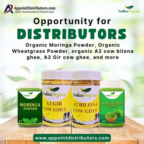 Distributors Wanted for Organic Ghee, Moringa, and Wheatgrass Products.jpg