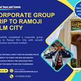 Today we completed a 40 seater bus journey to ramoji film city.