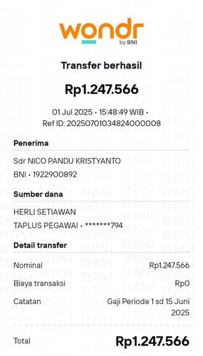 Gaji 1 15 juni 2025 NICO PANDU.jpg
