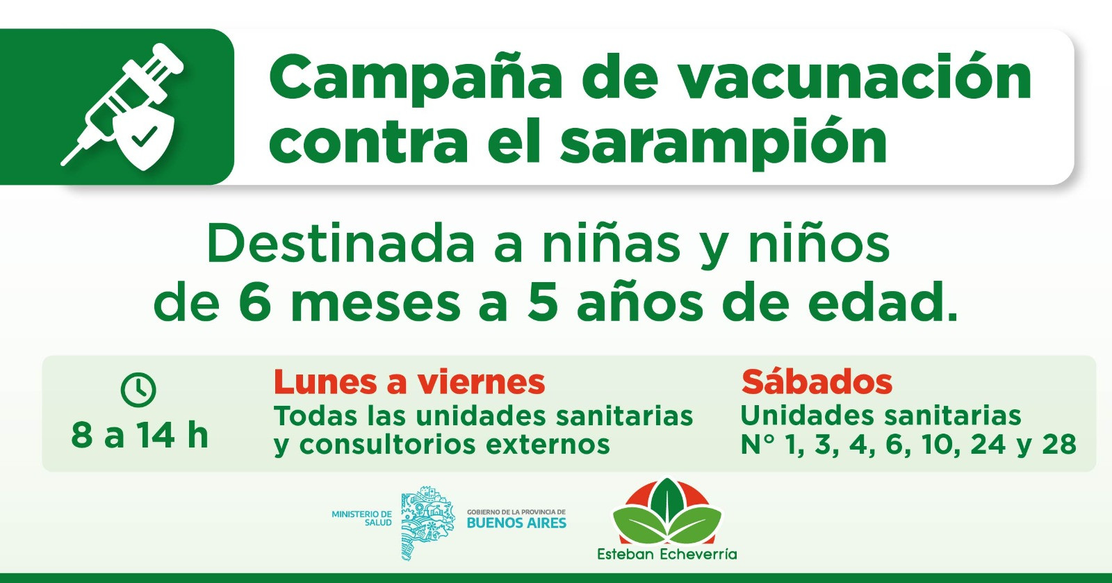 d55544ca-9ff2-4638-8a0c-fbe9a1dfa419.jpeg Esteben Echeverria – Campaña de vacunación gratuita de refuerzo contra el sarampión