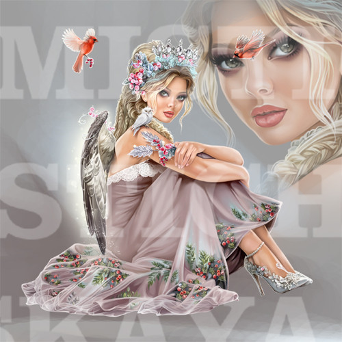 Queen ow winter berries and birds.jpg