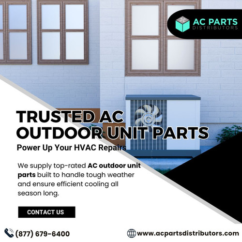 Upgrade your HVAC system with high-performance AC outdoor unit parts designed for durability and compatibility. Perfect for contractors, technicians, and property managers seeking reliable replacements and fast delivery.