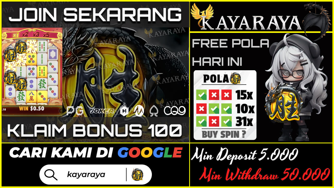 Pola Scatter Hitam di Jam 23.50 WIB Mahjong Wins 3: Pegawai Hotel Bogor Berhasil Menang Rp8.950.000