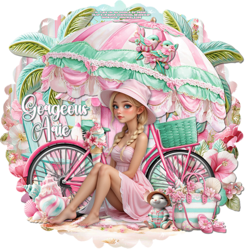 rgeousArieGirlyBeachDayMzAne2u vi