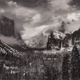 Ansel Adams Clearing Winter Storm