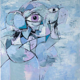 George Condo Blues In F