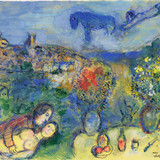 Marc Chagall L'Ane Musicien a Saint Paul