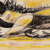 Jackson Pollock Reclining Figure