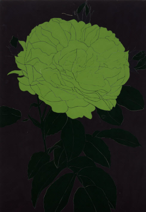 Gary Hume Green Rose.jpg
