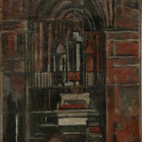 Joaquin Torres García Interior de iglesia