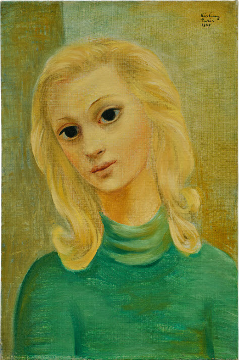 Moise Kisling Portrait de jeune fille.jpg