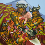 Peter Saul Prehistoric Women