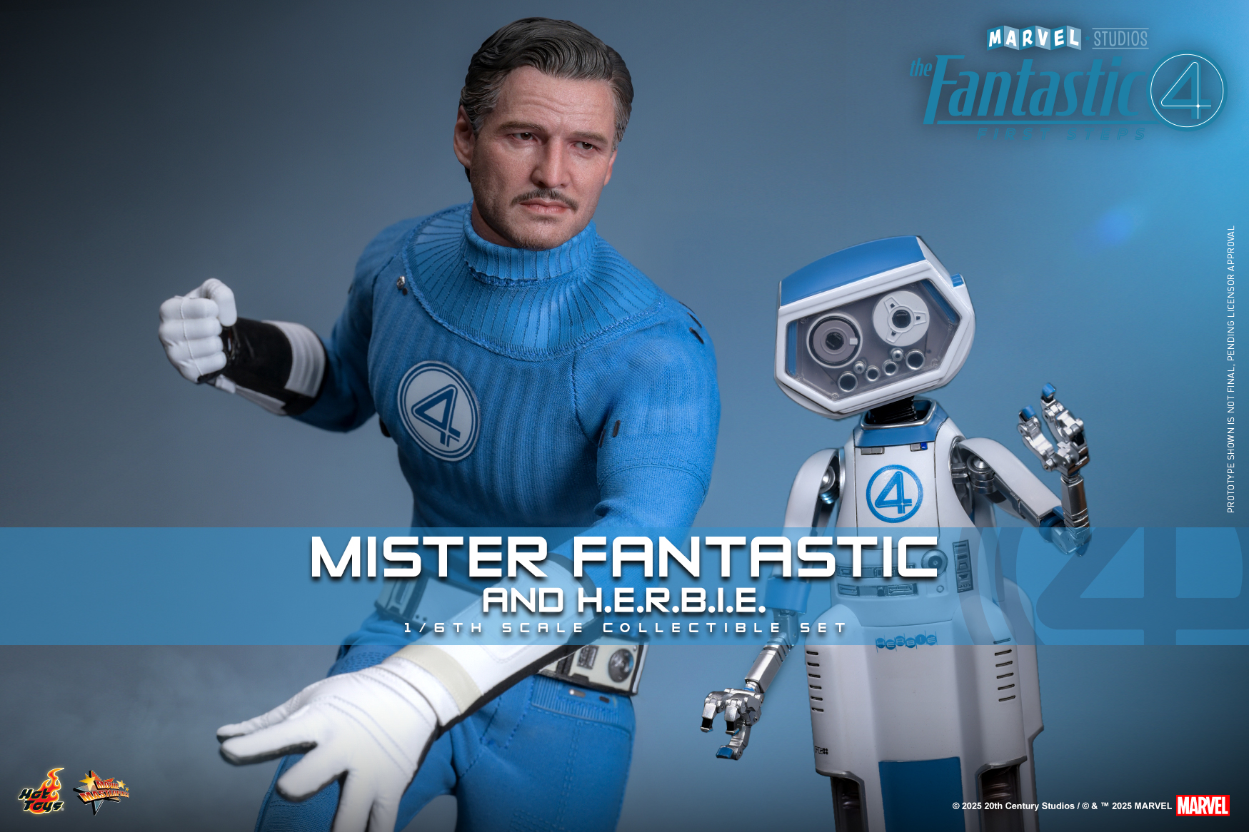 Hot Toys Unveils Mister Fantastic and H.E.R.B.I.E. 1/6th Scale Figures from The Fantastic Four: First Steps Hot Toys Unveils Mister Fantastic and H.E.R.B.I.E. 1/6th Scale Figures from The Fantastic Four: First Steps