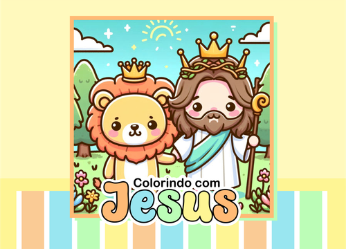 18 Colorindo com Jesus (Meninos)