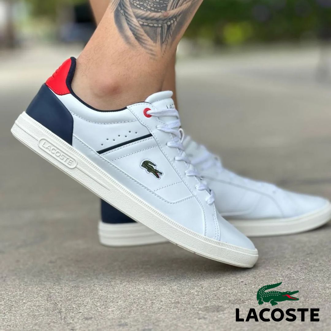 Tênis Couro Lacoste Europa Masculino