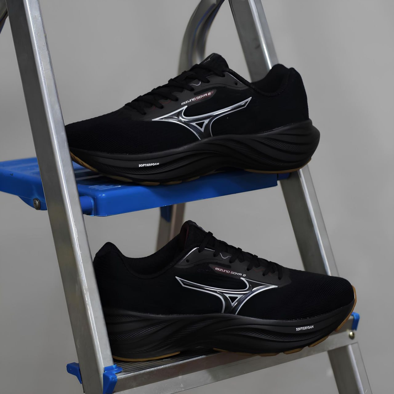 Tênis Mizuno Goya 2 Masculino- Preto-preto