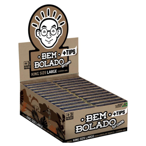 Seda Bem Bolado Brown King Size Large Livreto 35 Sedas 2725.png