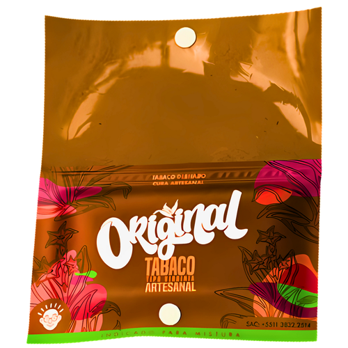 Tabaco Fumo Bem Bolado Original Virginia Artesanal Display C 5 Bags 25G 2698 (3)