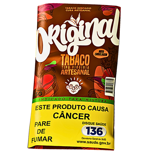 Tabaco Fumo Bem Bolado Original Virginia Artesanal Display C 5 Bags 25G 2698 (2)
