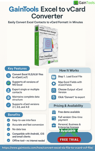 Download GainTools Excel to vCard Converter – Convert XLS/XLSX to VCF File.png
