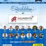 srit students' placement in Agumentik