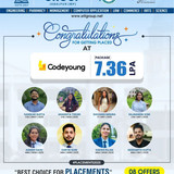 srit students' placement in codeyoung