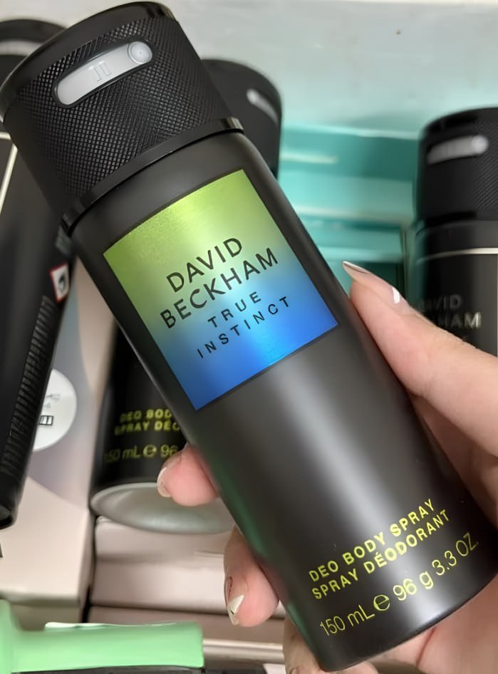David Beckham Desodorante Body Spray True Instinct Masculino 150ml