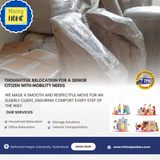 We helped an elderly couple shift