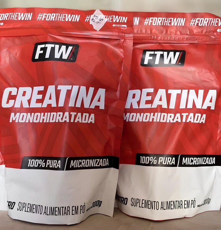 Creatina Monohidratada 100% Pura Refil 500g – FTW