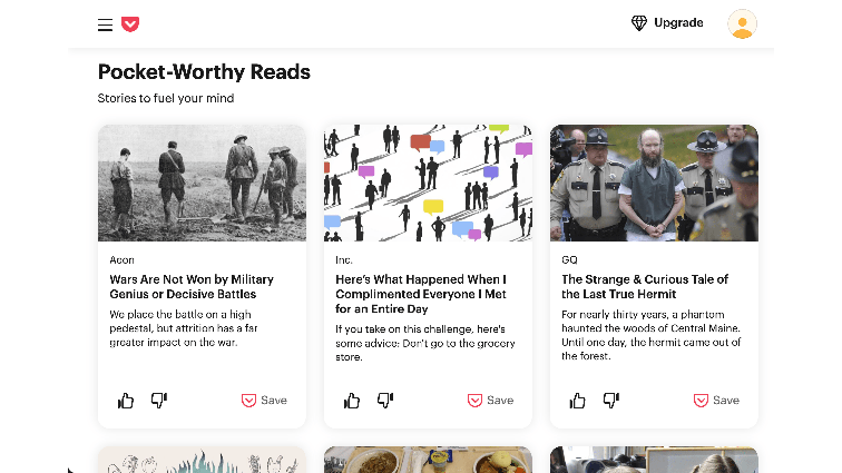 None Pocket alternatives for bookmarking your content