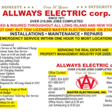 Allways electric corp - Electric Repair Service Long Island