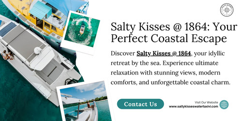 Discover Salty Kisses @ 1864, your idyllic retreat by the sea. Experience ultimate relaxation with stunning views, modern comforts, and unforgettable coastal charm.

https://saltykisseswatertaxivi.com/