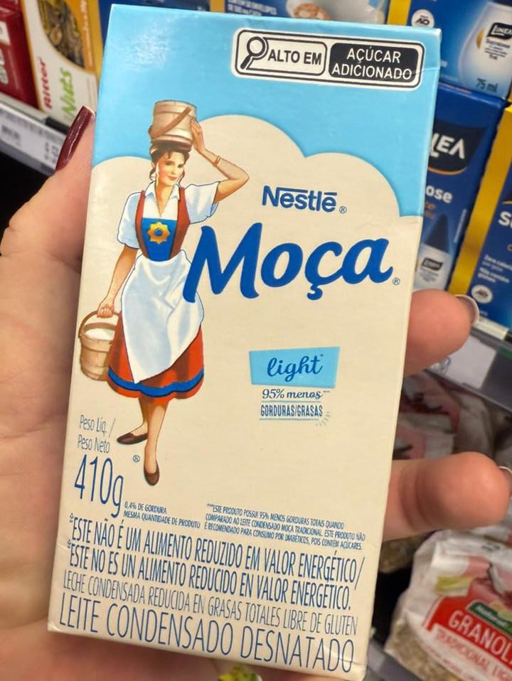 Moça Leite Condensado Light 410G