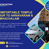 A lovely family took our 7 seater for a serene trip to Annavaram and Simhachalam.
