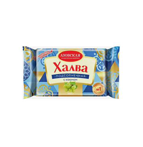 4620004250117 Халва Азовская Подсолнечная С Изюмом 350 Г .png