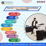 How Can Printer Rentals Improve Outdoor Event Efficiency?