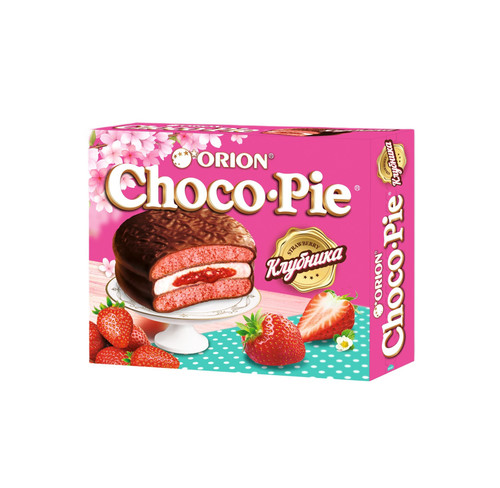 4607084353631 ПЕЧЕНЬЕ ORION CHOCO PIE КЛУБНИКА 360 Г.jpg