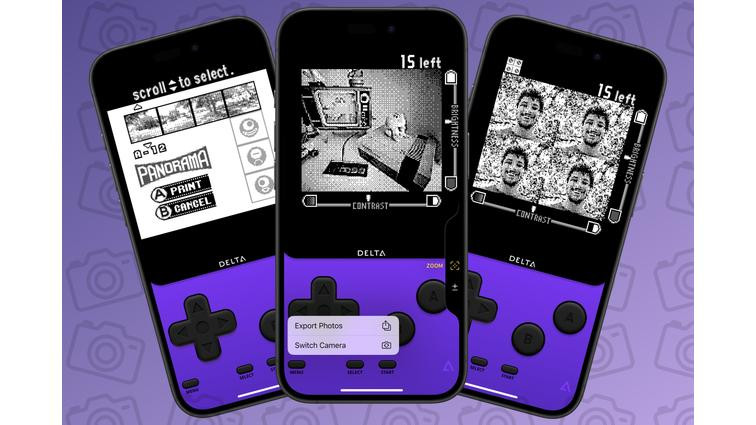 The creator of the Delta emulator made a Game Boy Camera-style app for your iPhone
